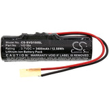 Battery for Soundcast VG1 VG1Ba 3.7V Li-ion 3400mAh / 12.58Wh