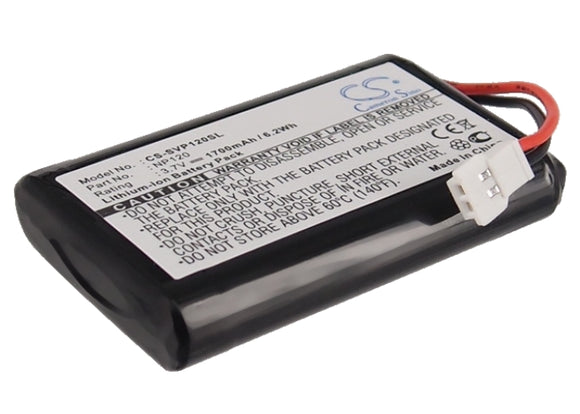 Battery for Seecode Mirrow 3 NP120 3.7V Li-ion 1700mAh / 6.29Wh
