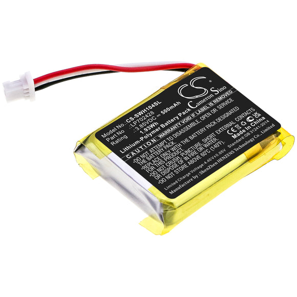 Battery for Sony WF-1000XM4 Charging Case LP702428 3.85V Li-Polymer 500mAh / 1.9