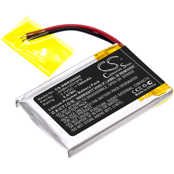 Battery for Sony SW2 AHB412033PS 3.7V Li-Polymer 180mAh / 0.67Wh