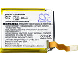 Battery for Sony SmartWatch 3 GB-S10, GB-S10-353235-0100 3.7V Li-Polymer 280mAh 