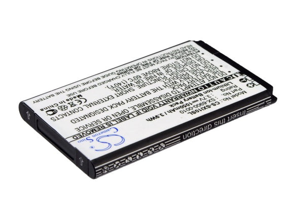 Battery for Sirius SXi1 SX-6900-0010 3.7V Li-ion 1050mAh
