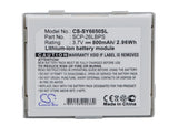 Battery for sanyo SCP-6650 SCP-26LBPS 3.7V Li-ion 800mAh