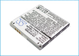 Battery for BoostMobile 6780 SCP-38LBPS 3.7V Li-ion 700mAh
