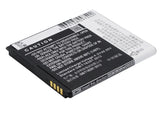 Battery for TCL J600T TLi016A9 3.7V Li-ion 1600mAh / 5.92Wh