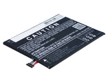 Battery for Alcatel OT-7070X TLP035AJ 3.8V Li-Polymer 3500mAh / 13.30Wh