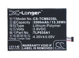 Battery for Alcatel N1 Max TLP035AJ 3.8V Li-Polymer 3500mAh / 13.30Wh