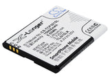 Battery for TCL P301M TLi015JA, TLi015LK 3.7V Li-ion 1500mAh / 5.55Wh