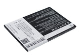 Battery for TCL P306C TLi018FH 3.8V Li-ion 1800mAh / 6.84Wh