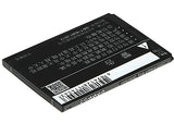 Battery for TCL P589L TLp020LD 3.8V Li-Polymer 2300mAh / 8.74Wh