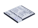 Battery for TCL P5181 TLp020JD 3.7V Li-ion 2000mAh / 7.40Wh