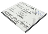 Battery for TCL J620 TLi020B2, TLi020D2, TLi020E1, TLi020E7, TLi020JD 3.7V Li-io