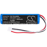 Battery for Theradome LH80 Pro INR18650-1S1P 3.7V Li-ion 2600mAh / 9.62Wh