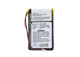 Battery for Sony Clie PEG-TJ27 UP553048-A6H 3.7V Li-Polymer 750mAh
