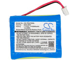 Battery for TDK Life on Record A73 6AA-HHC 7.2V Ni-MH 2000mAh / 14.40Wh