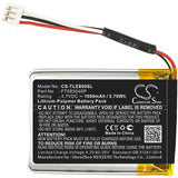 Battery for Turtle Beach Elite 800 FT083040P 3.7V Li-Polymer 1000mAh / 3.70Wh