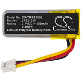 Battery for Teltonika FMA1yx LP621230 3.7V Li-Polymer 150mAh / 0.56Wh