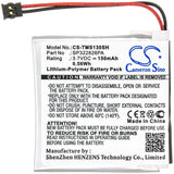 Battery for TomTom Spark 3 SP322826PA 3.7V Li-Polymer 150mAh / 0.56Wh