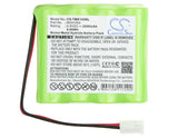 Battery for Teleradio LI-TX-MN6 M241054 4.8V Ni-MH 2000mAh / 9.60Wh