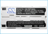 Battery for Topcon GMS-2 BT-30, BT-62Q, BT65Q, BT66Q, BT-66Q 7.4V Li-ion 2600mAh