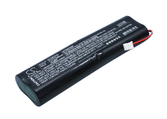 Battery for Topcon L18650-4TOP 24-030001-01 7.4V Li-ion 5200mAh / 38.48Wh