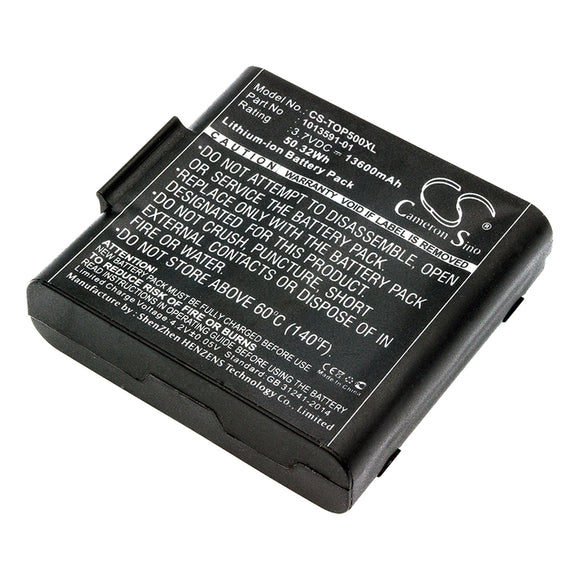 Battery for Sokkia SHC-5000 1013591-01 3.7V Li-ion 13600mAh / 50.32Wh