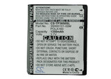 Battery for HTC Touch Cruise 35H00101-00M, POLA160 3.7V Li-ion 1350mAh / 4.99Wh