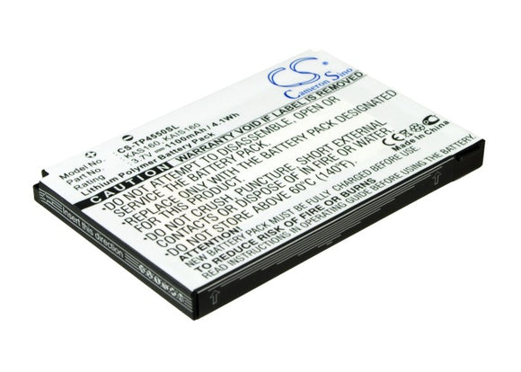 Battery for HTC Kaiser 120 35H00086-00M, 35H00088-00M, KAIS160, KAS160 3.7V Li-P