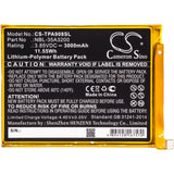 Battery for Neffos TP908A  NBL-35A3200 3.85V Li-Polymer 3000mAh / 11.55Wh
