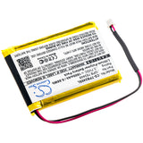 Battery for TELEX Transmitter PB24ND-TX GPB 783448 3.7V Li-Polymer 1800mAh / 6.6