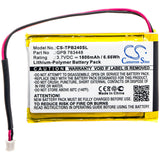 Battery for TELEX PB24N GPB 783448 3.7V Li-Polymer 1800mAh / 6.66Wh