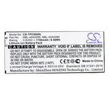 Battery for TP-Link Neffos C5 NBL-42A2200, NBL-42A2280 3.8V Li-ion 1700mAh / 6.4