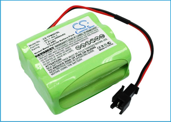 Battery for Tivoli PAL MA-1 MA-1, MA-2, MA-3 7.2V Ni-MH 2000mAh / 14.40Wh