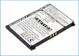 Battery for Palm Centro 157-10079-00, 3340WW, DC071010, STG27A10 3.7V Li-ion 120