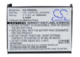 Battery for Palm Treo 800p 157-10079-00, 3340WW 3.7V Li-ion 1200mAh / 4.44Wh