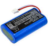 Battery for Trilithic E-400 2447-0002-140, 56627 502 017 7.4V Li-ion 2600mAh / 1