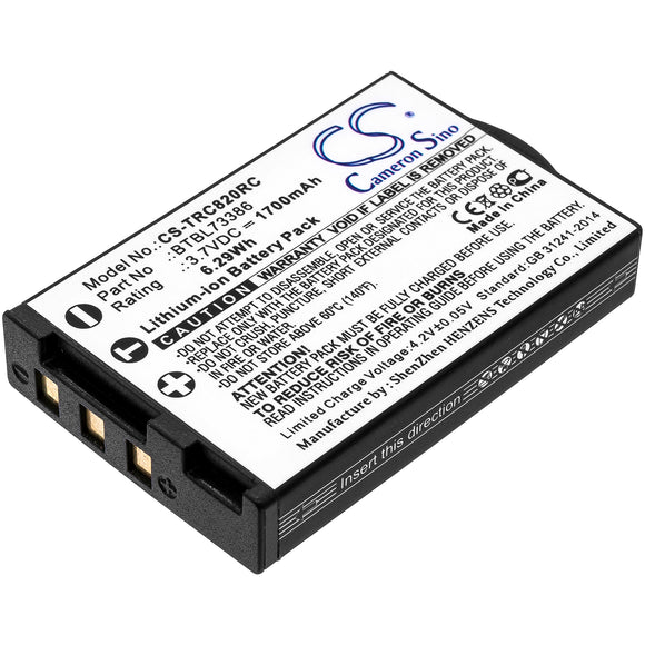Battery for URC MXHP-R700 BTBL73386 3.7V Li-ion 1700mAh / 6.29Wh