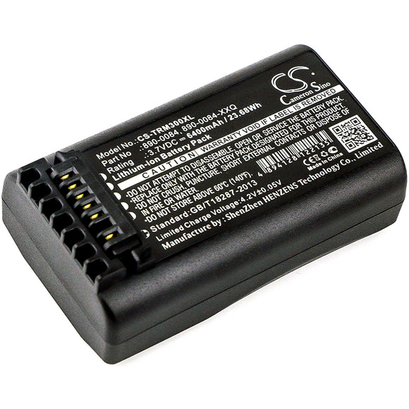Battery for TRIMBLE Nomad 800L Numeric Key 108571-00, 53708-00, 53708-PRN, 890-0
