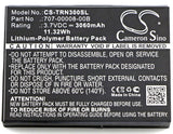 Battery for TRIMBLE Juno 3B 707-00008-00A, 707-00008-00B, 85713-00 3.7V Li-Polym
