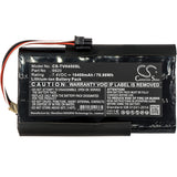 Battery for Televes H60 9920 7.4V Li-ion 10400mAh / 76.96Wh