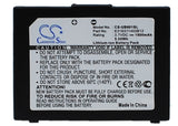 Battery for i-mate JAQ 6027B0015501, E31E011402B12 3.7V Li-ion 1500mAh / 5.55Wh