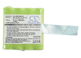Battery for Uniden GMRS380 BP-38, BP-39, BP-40, BT-1013, BT-537 4.8V Ni-MH 600mA