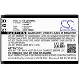 Battery for UniData ICW-1000G 3ICW-1000G 3.7V Li-ion 1100mAh / 4.07Wh