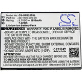 Battery for Ulefone Be Touch 29-1100-000-00 3.7V Li-ion 1950mAh / 7.22Wh