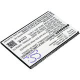 Battery for Ulefone Paris 29-11900-000-00 3.7V Li-ion 1800mAh / 6.66Wh