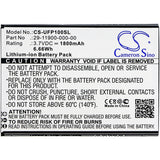 Battery for Ulefone U007 29-11900-000-00 3.7V Li-ion 1800mAh / 6.66Wh