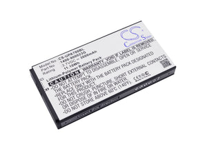 Battery for Wasp DR3 2D 633809002175 3.7V Li-Polymer 3000mAh / 11.10Wh