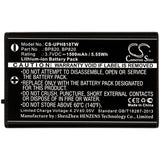 Battery for Uniden UH810S BP820, BP-820 3.7V Li-ion 1500mAh / 5.55Wh
