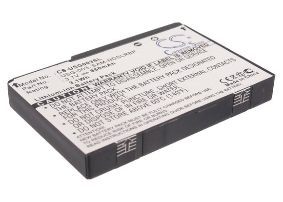 Battery for Nintendo DS Lite C/USG-A-BP-EUR, SAM-NDSLRBP, USG-001, USG-003 3.7V 