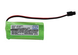 Battery for Radio Shack 43-223 2.4V Ni-MH 700mAh